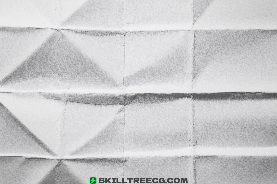 图片[3]-White Folded Texture Paper（622717）-技能树